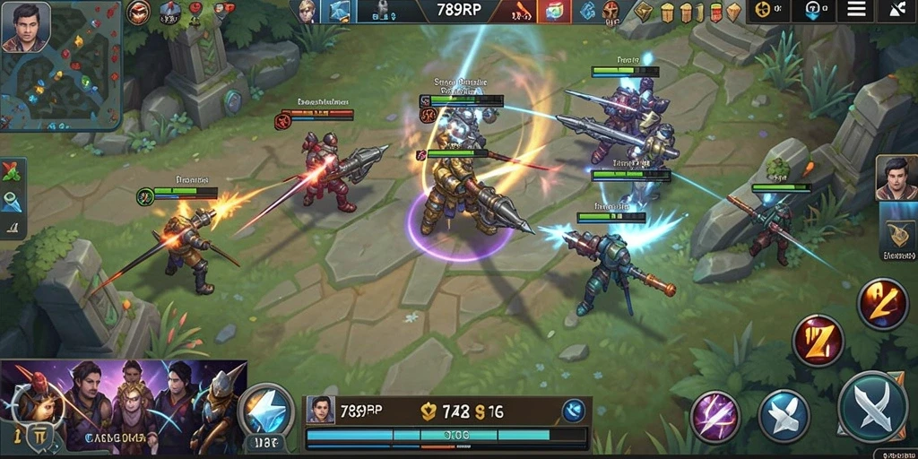 Screenshot gameplay SLG 789RP yang menakjubkan.