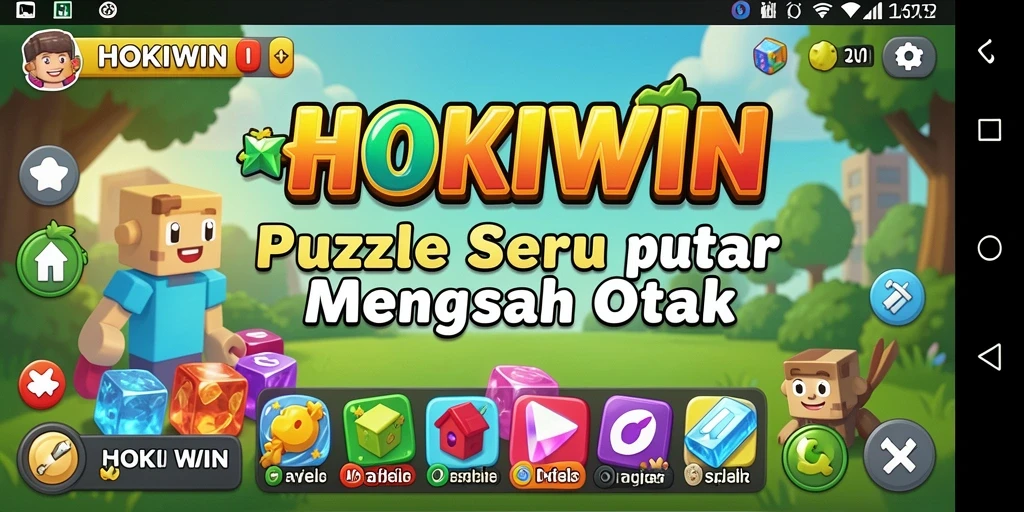 Tampilan gameplay HOKIWIN yang menantang dan menarik.
