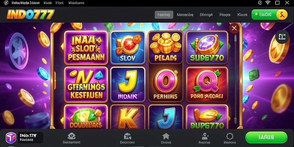 Gameplay Slot INDO777 yang menarik dan menghibur.