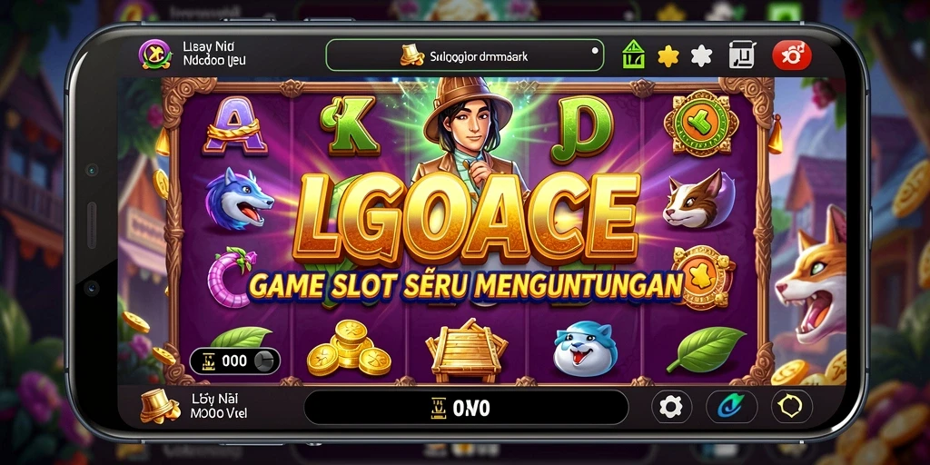 Tampilan gameplay LGOACE yang mendebarkan dengan berbagai fitur menarik.