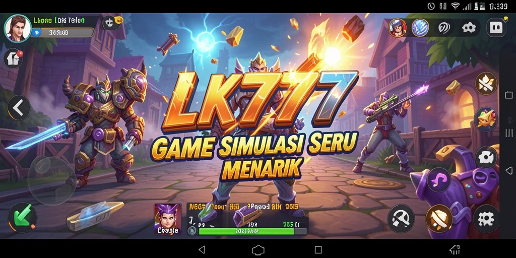 Tangkapan layar gameplay LK777 yang menampilkan aksi seru dan interaksi pemain.