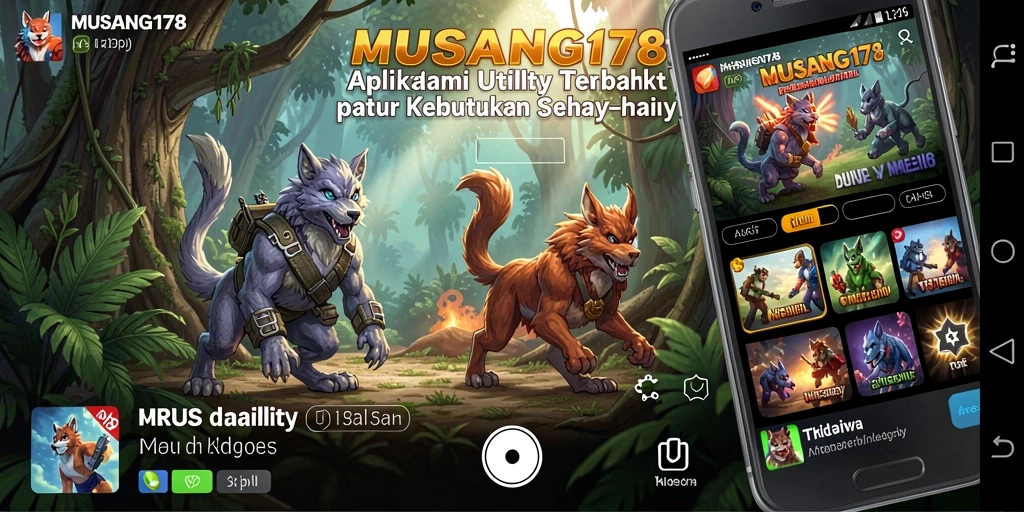 Tampilan antarmuka MUSANG178 yang sederhana dan intuitif.