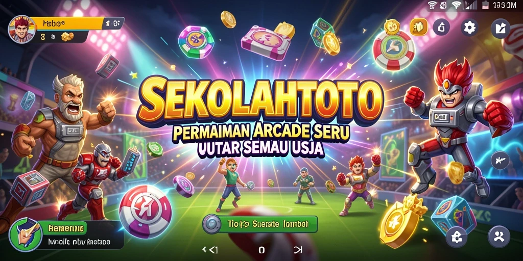 Tangkapan layar SEKOLAHTOTO yang menampilkan aksi gameplay seru.