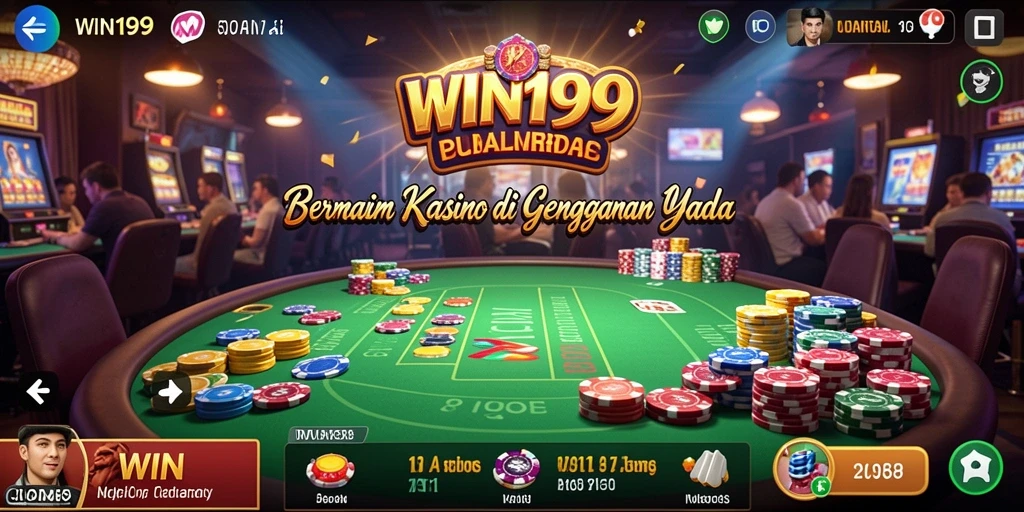 Tangkapan layar menunjukkan gameplay mendebarkan dari WIN199.