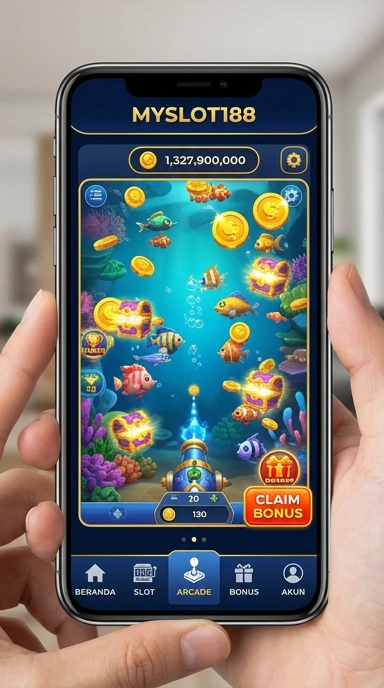 Tampilan aplikasi myslot188 dengan antarmuka pengguna yang intuitif.